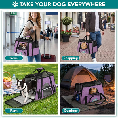 Airline Approved Pet Carrier for Cats & Small Dogs