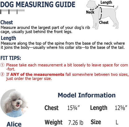 Dog Costume Clothes, Cute Denim Overalls for Small & Medium Pets