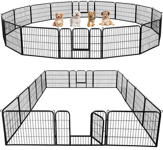 Heavy Duty Dog Playpen- 16 Penel Indoor  And Outdoor Exercise Pen