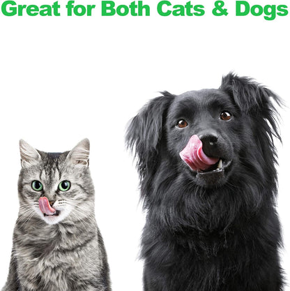 Set of 2 Stainless Steel Dog Bowls - 40Oz Pet Bowls with Decorative Dog Food Stand